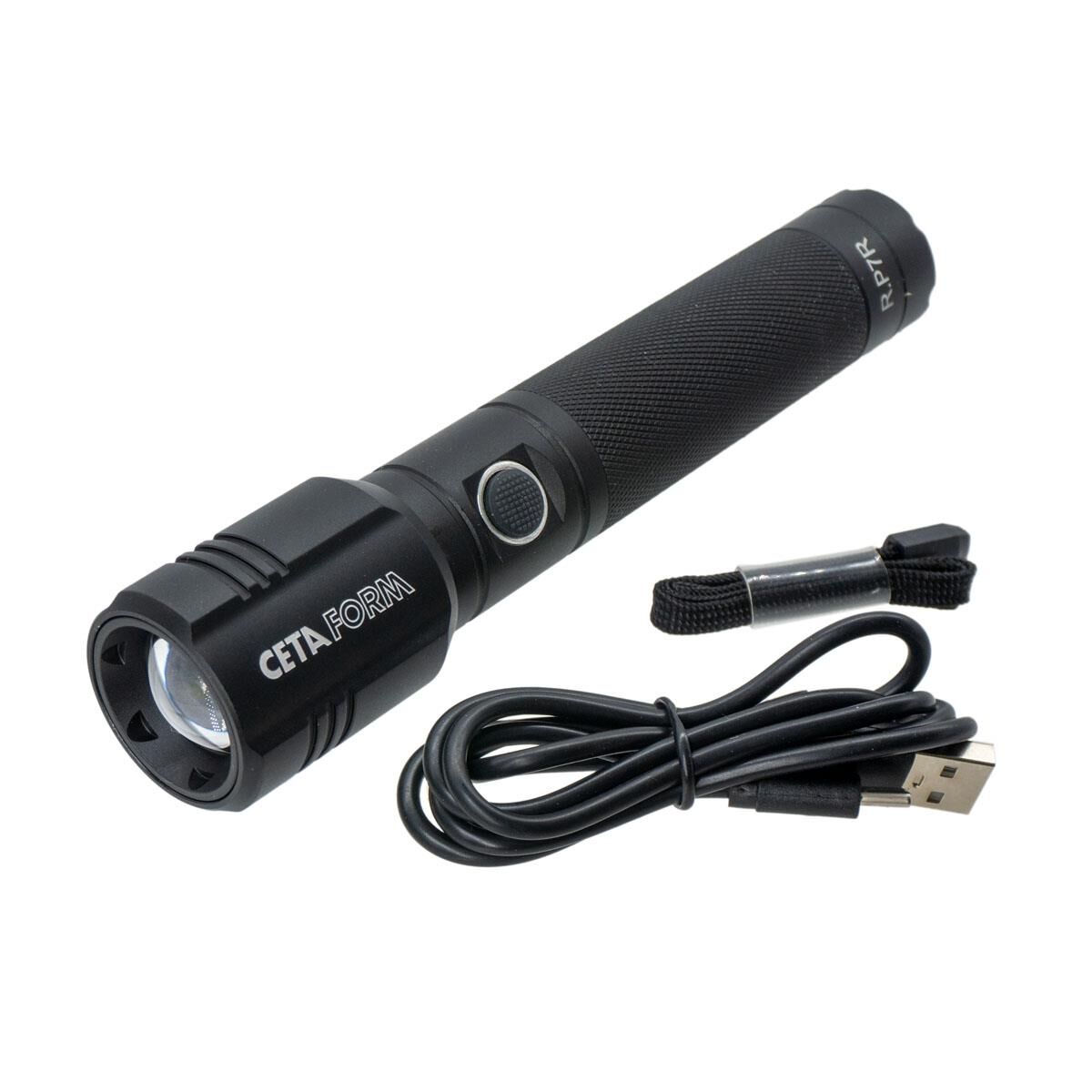 CETA R.P7R Lu-Max Pro Şarjlı El feneri 1000 Lümen