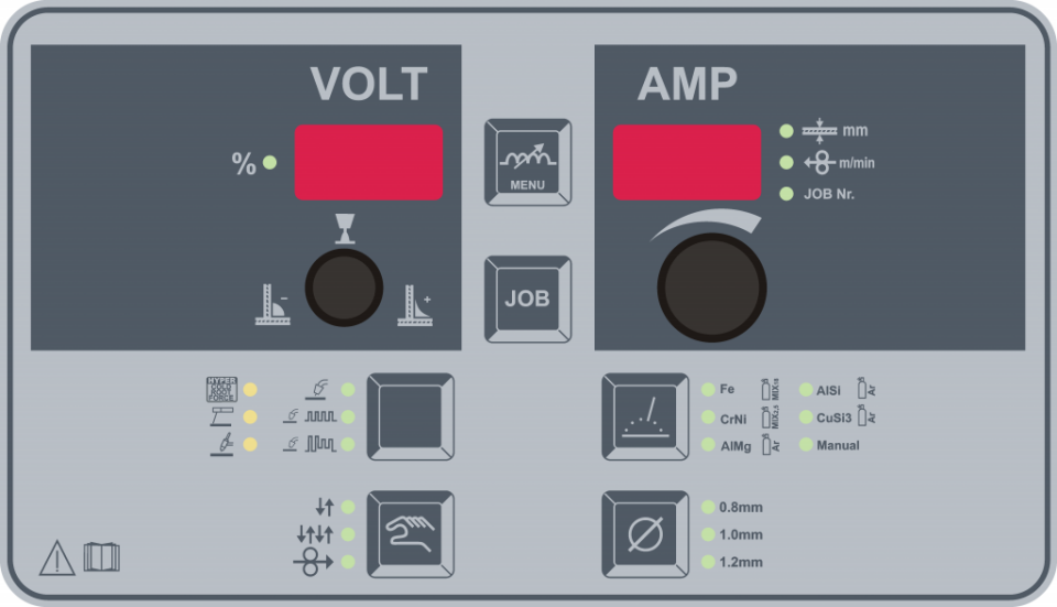MAHE HyperMIG EX 400 CWK Gazaltı Kaynak Makinası 400 Amper (Sinerjik - Double Pulse - Su Soğutmalı)