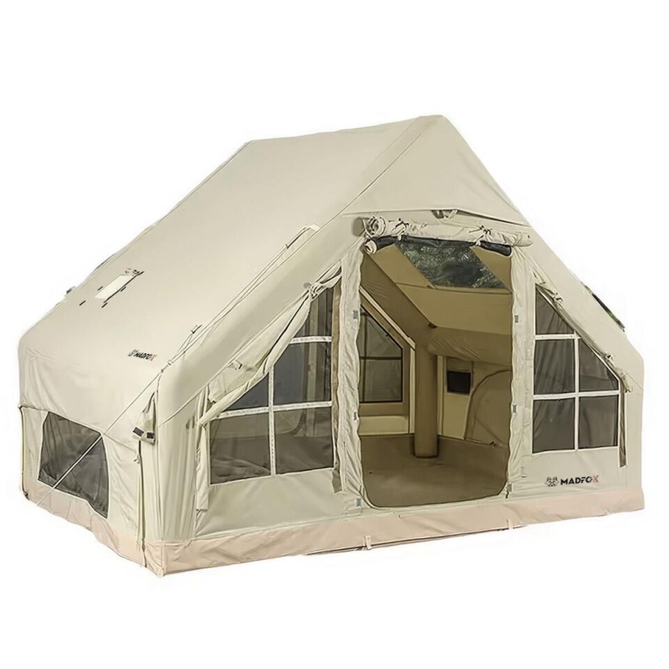 MADFOX Bigless Glamping Cotton Şişme Çadır (Baca Çıkışlı)