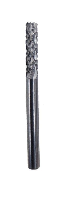 NEXON B Tipi Silindir Kesici Başlı Elmas - Karbür Kalıpçı Freze Ucu 3.0 mm (Dremel Uyumlu) 