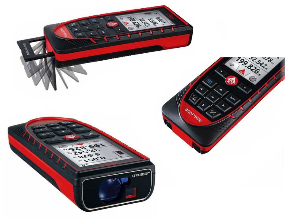 LEICA DISTO D510 Bluetooth ve Kameralı Lazer Metre (200 Metre)