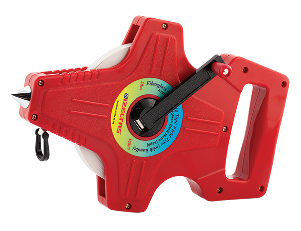 İZELTAŞ Arazi Tipi Fiberglas Şerit Metre 30 Metre (0588650030)