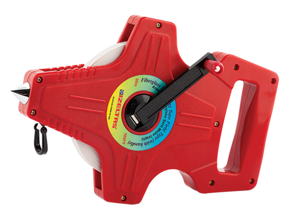 İZELTAŞ Arazi Tipi Fiberglas Şerit Metre 30 Metre (0588650030)