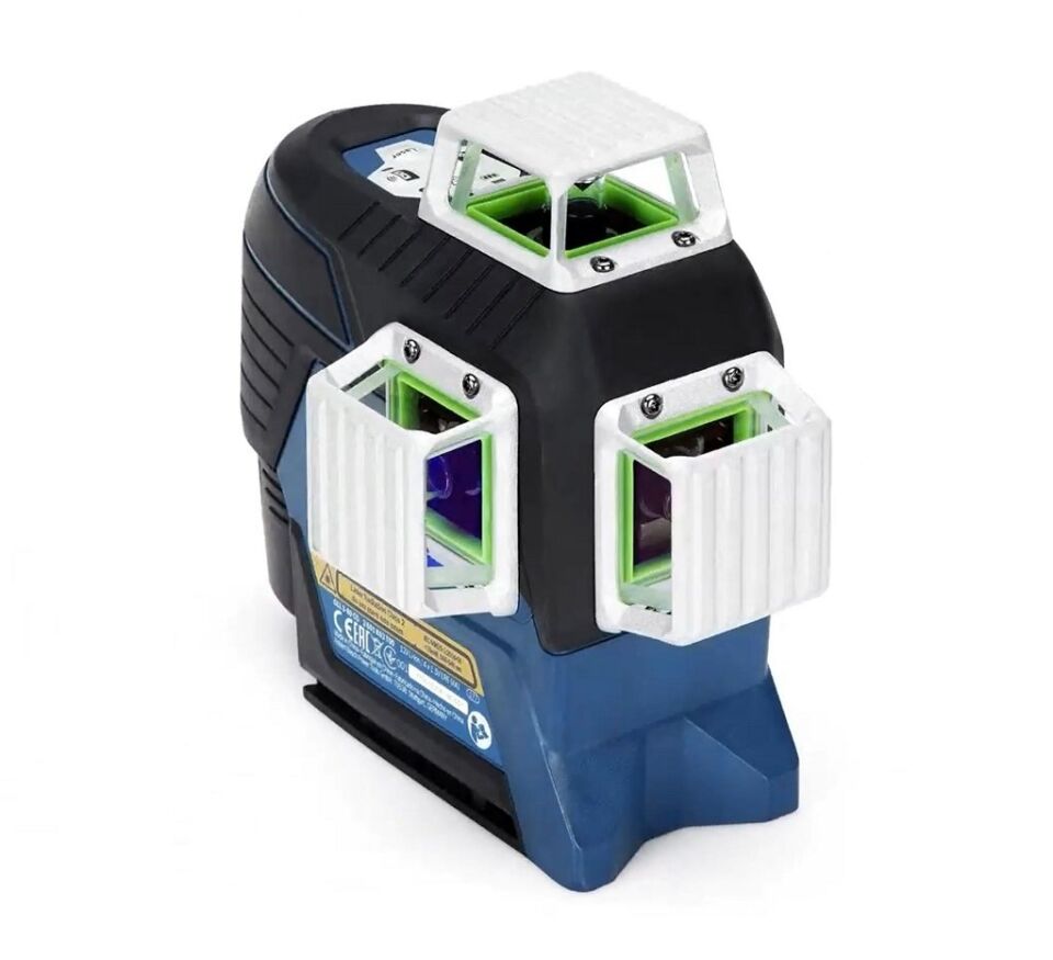 BOSCH GLL 3-80 CG Yeşil Işıklı Lazer Terazi 360 Derece (BM 1+Akü)