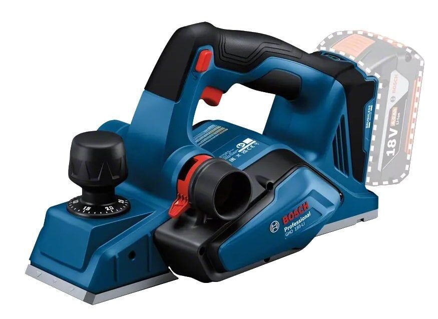 BOSCH GHO 185-LI Promix 18 Volt Akülü Planya (Akü-Şarj Aleti Hariç)