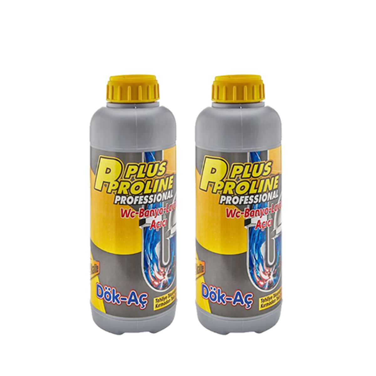 PLUS PROLİNE Dök Aç Lavabo Açıcı 2000 gr 2 Adet