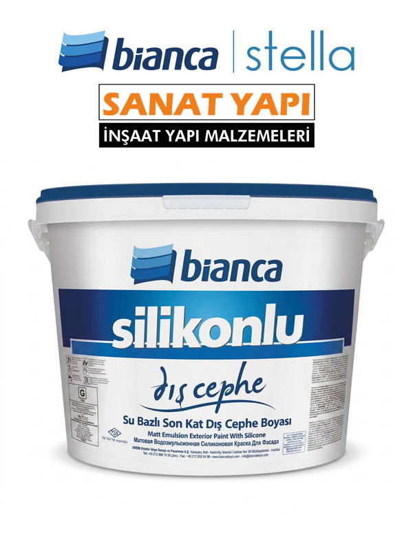 Bianca Silikonlu Dış Cephe - Beyaz
