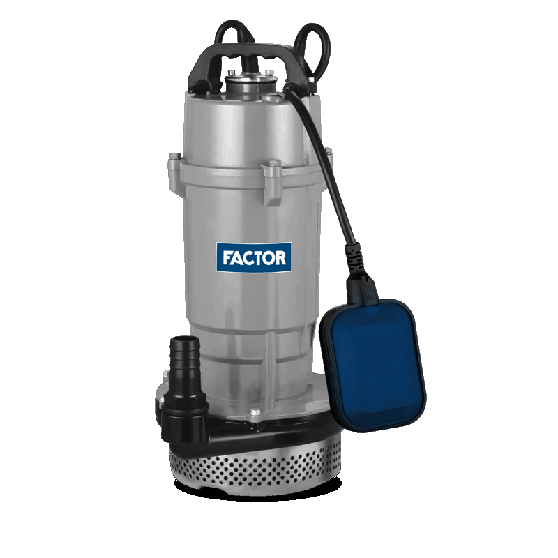 FACTOR QDX15-32-075W 1.0 HP Alüminyum Gövdeli Dalgıç Pompa(Temiz Su)