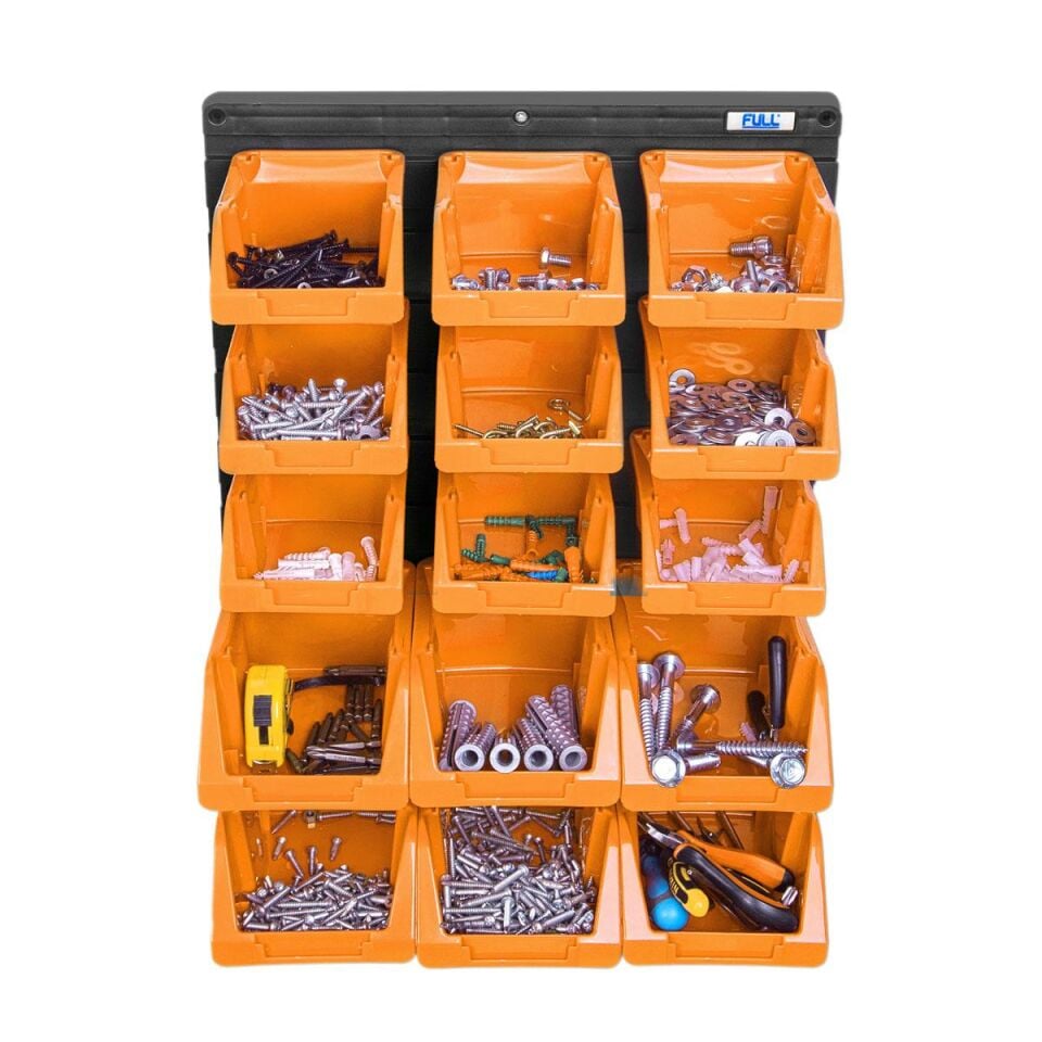 FULL DPS35 Duvar Panel Seti, Avadanlık Askı - 35 Parça