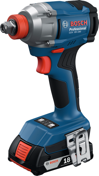 BOSCH GDX 18V-285 Şarjlı Somun Sıkma-Sökme ve Torklu Vidalama Makinası 18 Volt Çift Akülü