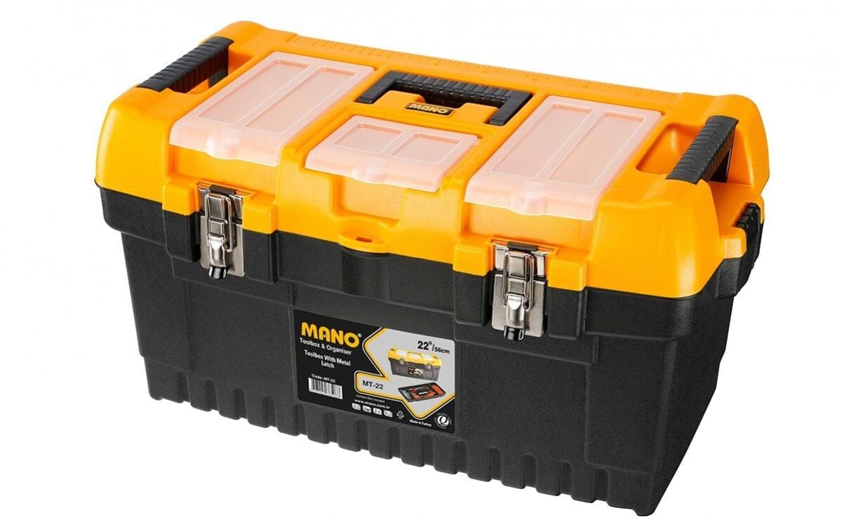 MANO MT-22 Metal Kilitli Takım Çantası 22''