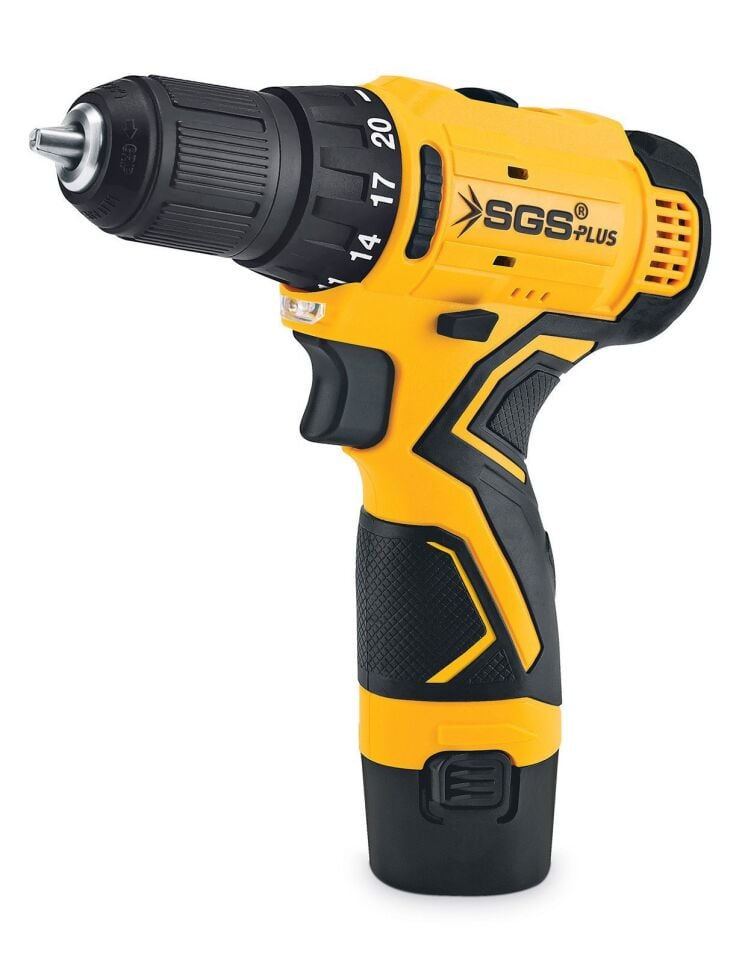 SGS 5131  Şarjlı Vidalama 12 Volt Çift Akülü 1.5 Ah