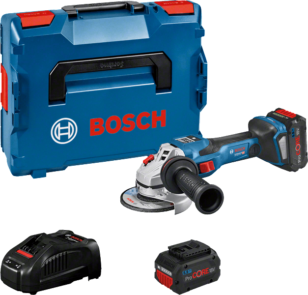 BOSCH GWS 18V-15 SC Akülü Avuç Taşlama 18 Volt 8.0 Ah