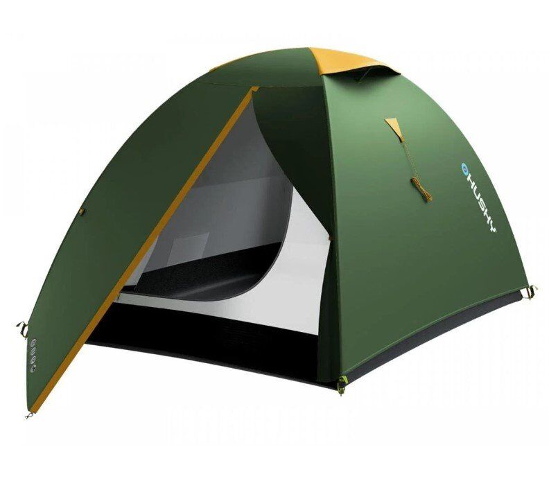 HUSKY Bizam Yeşil Classic 3 Mevsim 2 Kişlik Kamp Çadırı