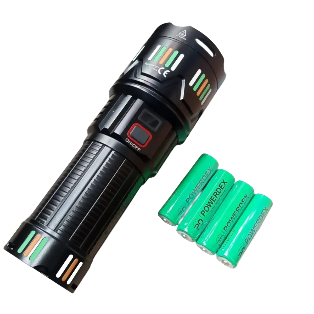 POWERDEX PD-12800 Şarjlı Zoomlu El Feneri 4500 Lümen