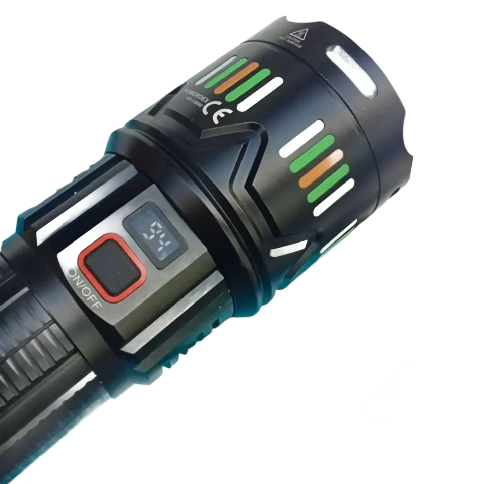 POWERDEX PD-12800 Şarjlı Zoomlu El Feneri 4500 Lümen