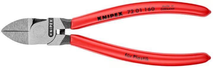 KNIPEX Plastik Kesme Yan Keski 160 mm (7201160)