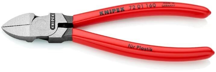 KNIPEX Plastik Kesme Yan Keski 160 mm (7201160)