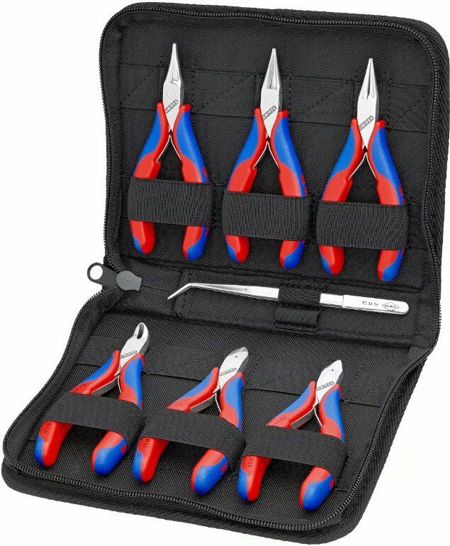 KNIPEX 002016 6 Parça Elektronikçi Pense Seti