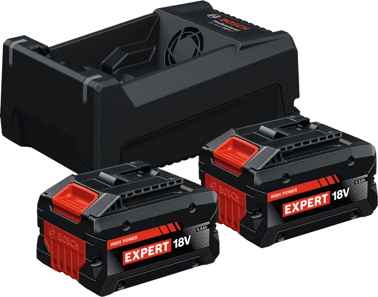 BOSCH Expert EXBA18 Volt 5.5 Ah 2'li Akü Seti