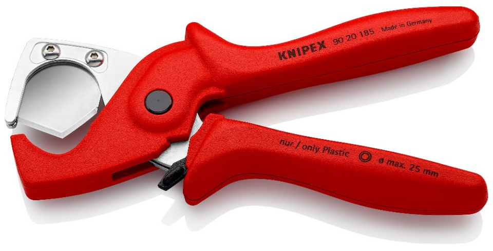 KNIPEX Pense Tip Plastik Boru Makası 25 mm (9020185)
