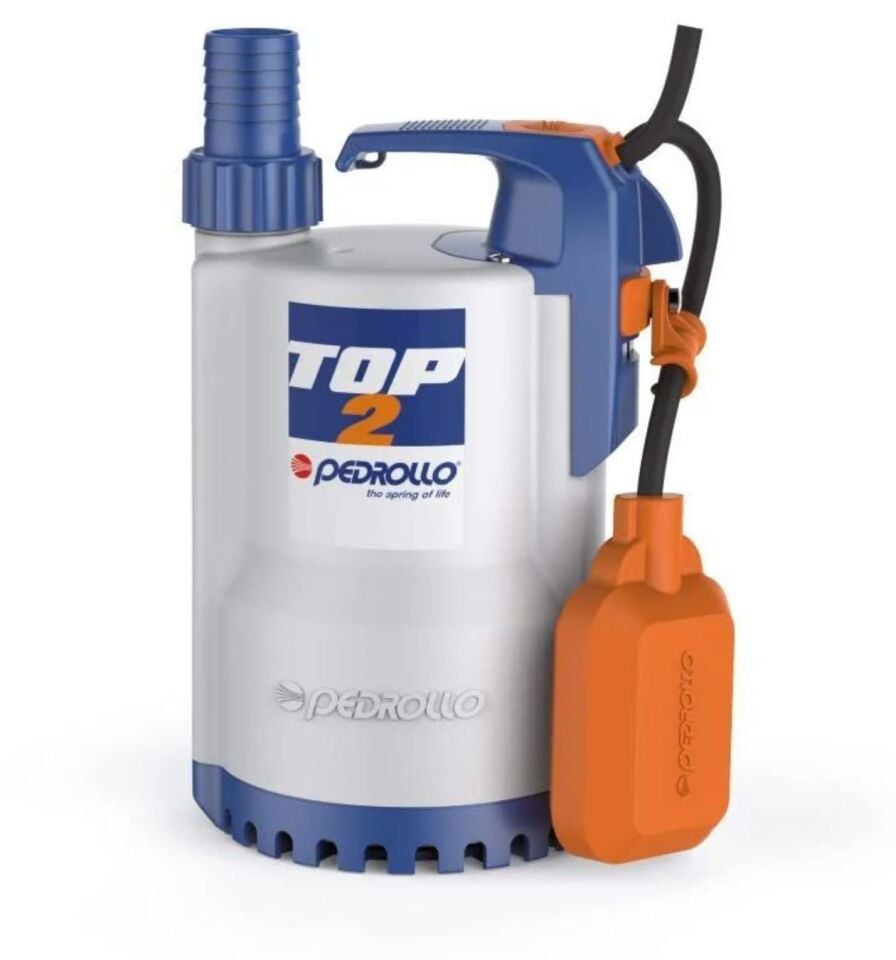 PEDROLLO TOP-2 Flatörlü Plastik Gövdeli Drenaj Dalgıç Pompa