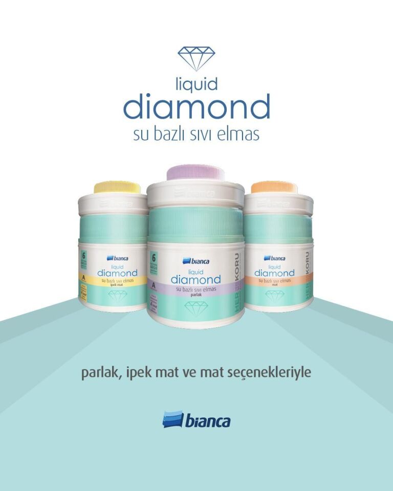 Bianca Liquid Diamond (Sıvı Elmas) İPEK MAT