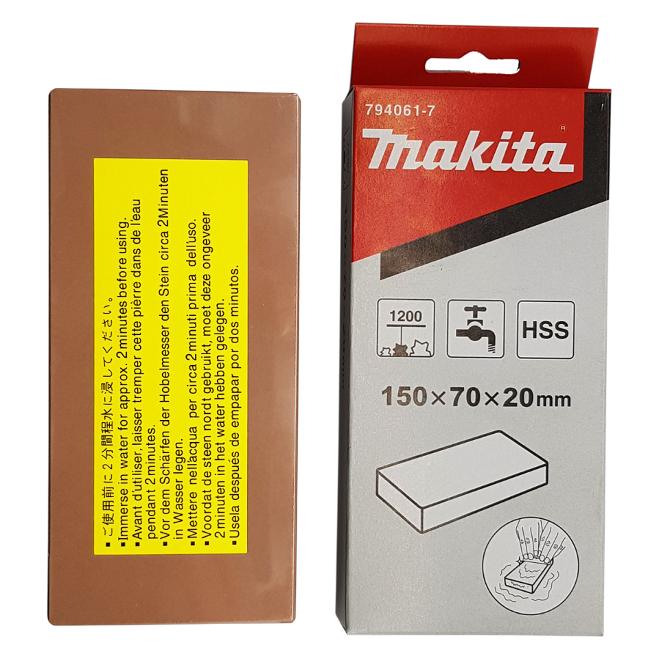 MAKİTA Bıçak Bileme Taşı Japon 1200 Kum 150x70x20 mm
