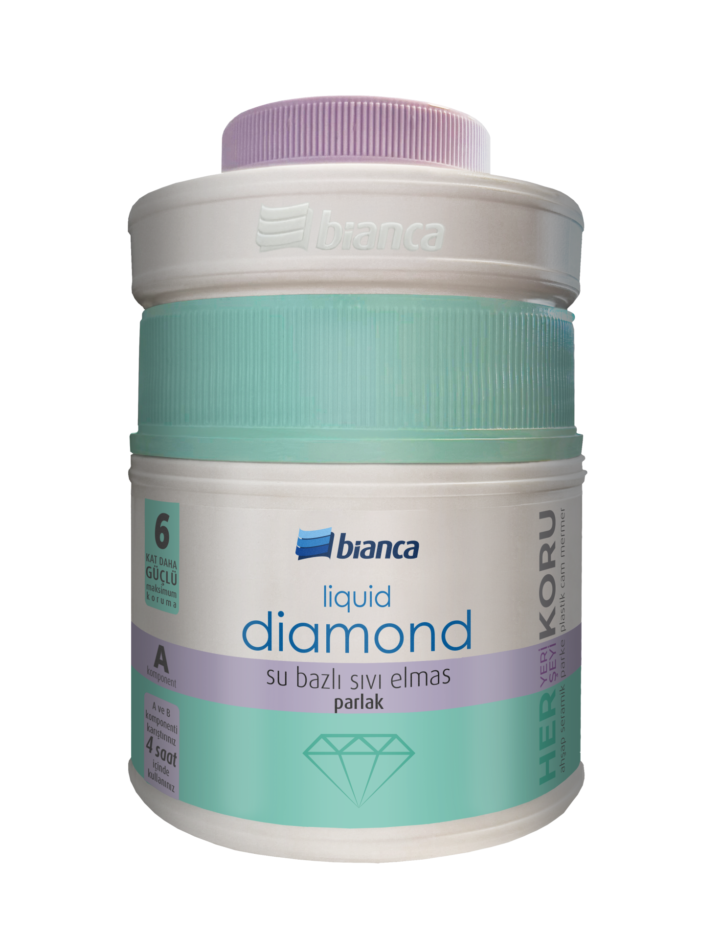 Bianca Liquid Diamond [ Parlak - İpek Mat - Mat ] Parlak