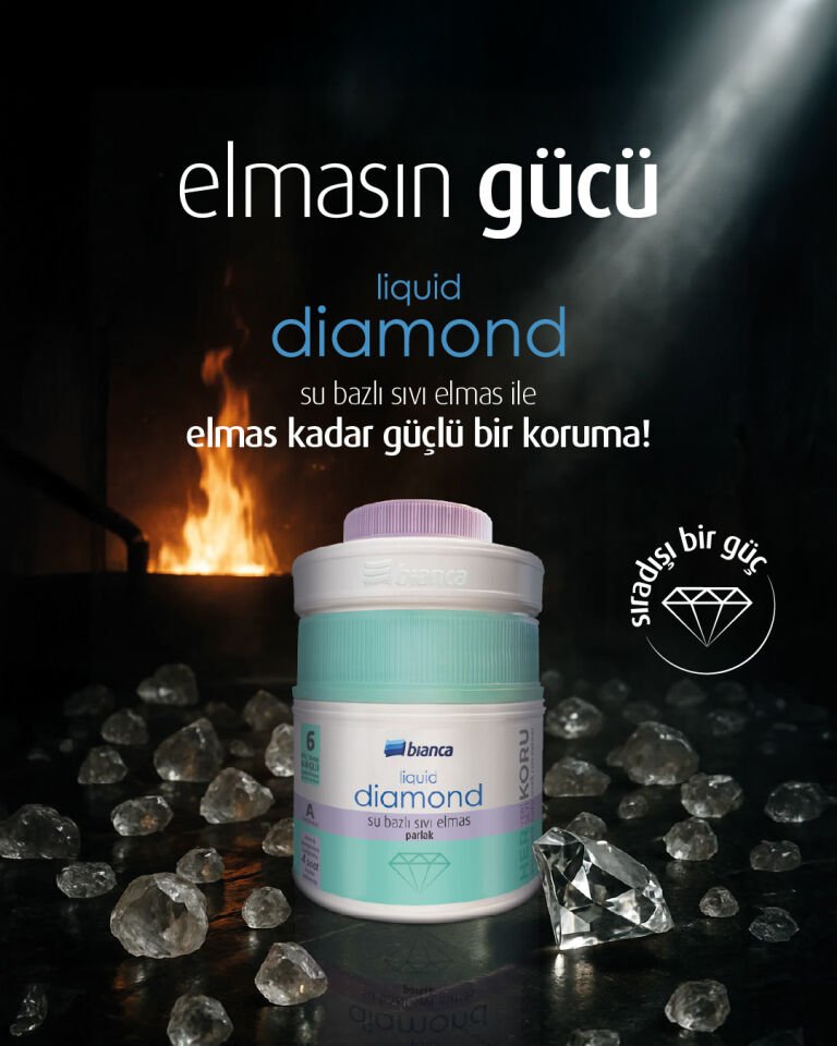 Bianca Liquid Diamond [ Parlak - İpek Mat - Mat ] Mat