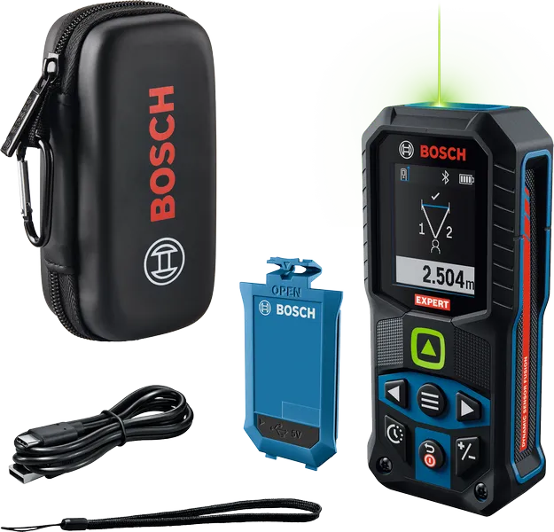 BOSCH EXPERT EXLM 100-39CG Yeşil Lazerli Metre 100 Metre