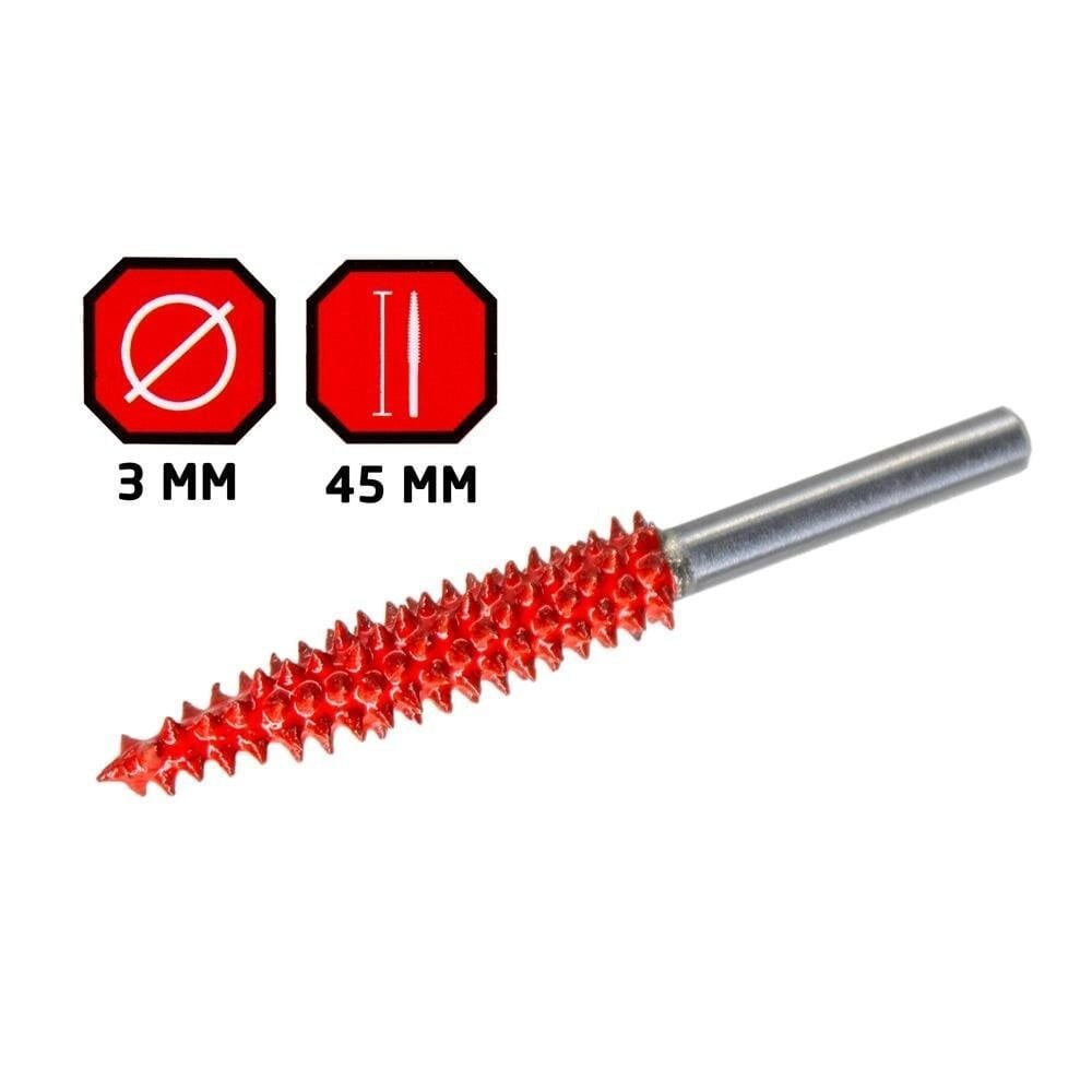 ROX WOOD Karbür Uzun Konik Çam Tip Ahşap Şekillendirme Törpü (153ROX0276)