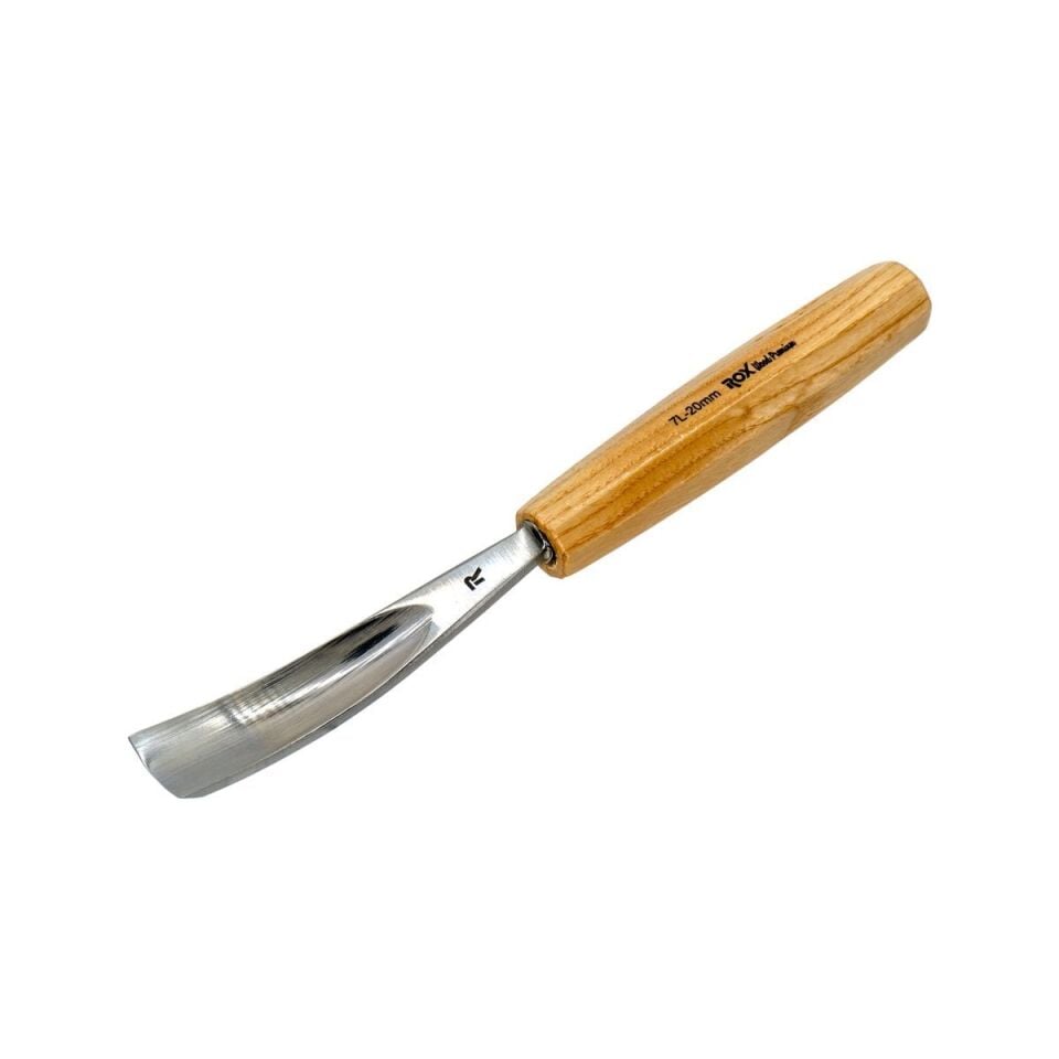 ROX Wood Premium Bükülmüş Oluklu Iskarpela 20 mm (153ROX0135)