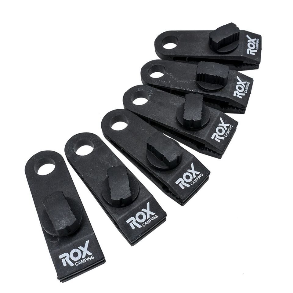 ROX Camping Kamp Çadırı, Tente, Tarp-Branda Klipsi 6 Adet (153CAMP0113)