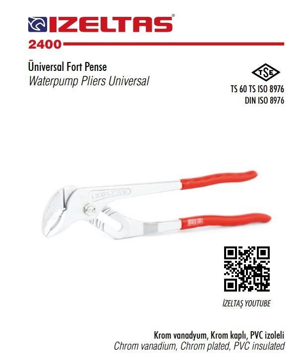 İZELTAŞ Üniversal Fort Pense 240 mm (2400 11 0240)