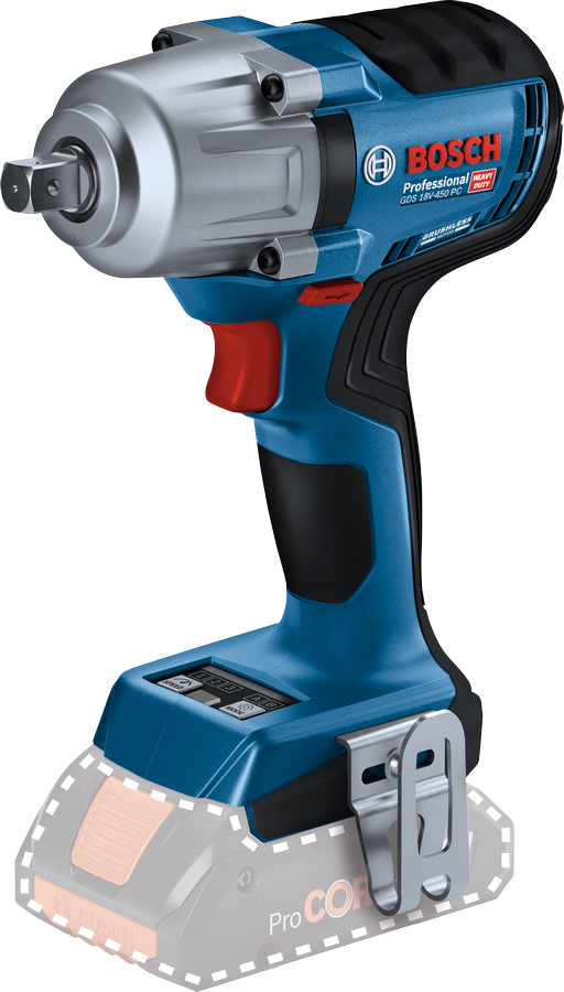 BOSCH GDS 18 V-450 PC Şarjlı Somun Sıkma Makinası 450 Nm 18 Volt (Akü ve Şarj Aleti Hariç)