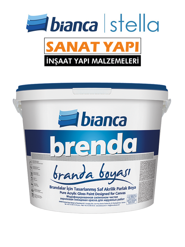 Bianca Brenda – Branda Boyası Beyaz