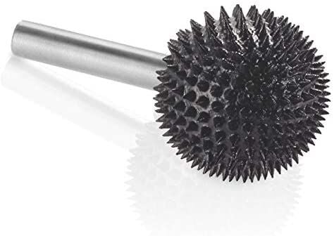 KUTZALL SX-1C Ekstra Kalın Diş Yuvarlak Top Törpü (6.3 mm Sap)