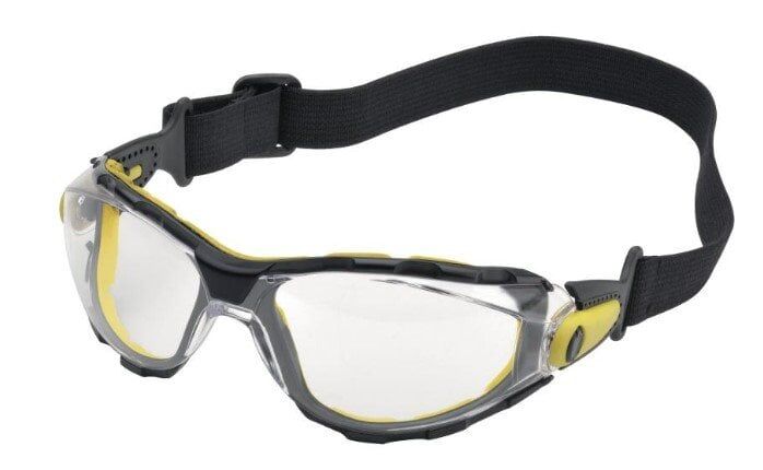 DELTAPLUS Pacaya Strap Baş Bantlı Şeffaf Contalı iş Gözlüğü