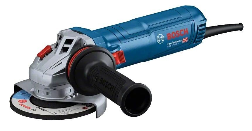 BOSCH GWS 12-125 S Avuç Taşlama 1200 Watt Devir Ayarlı (İnce Gövdeli)