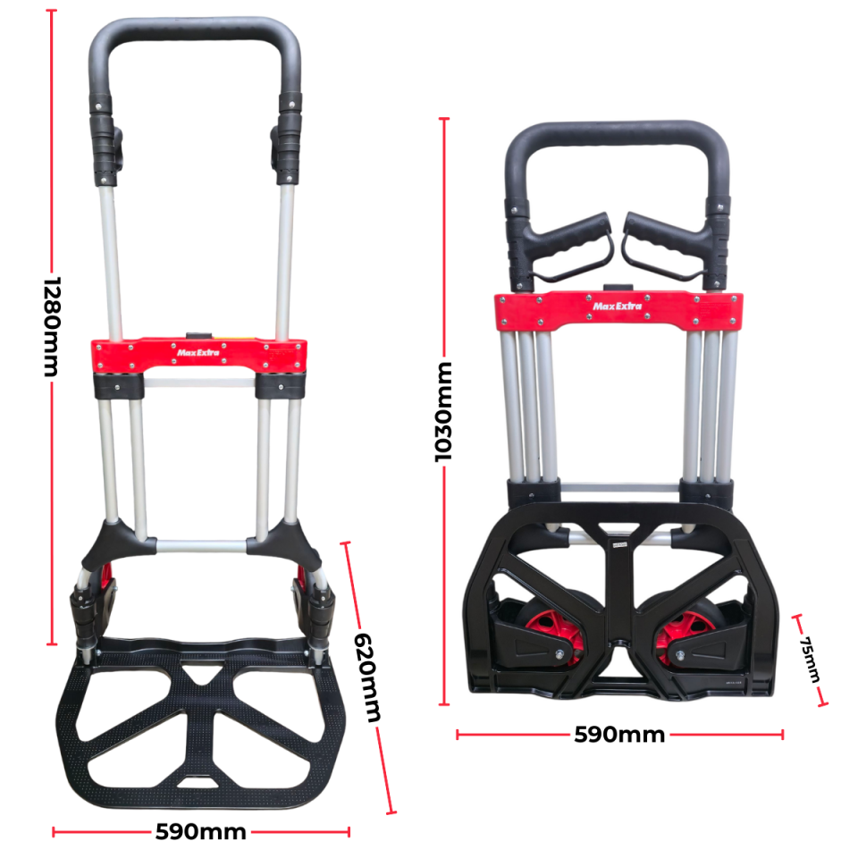 MAX-EXTRA FW-90L Katlanır Taşıma Arabası 200 Kg