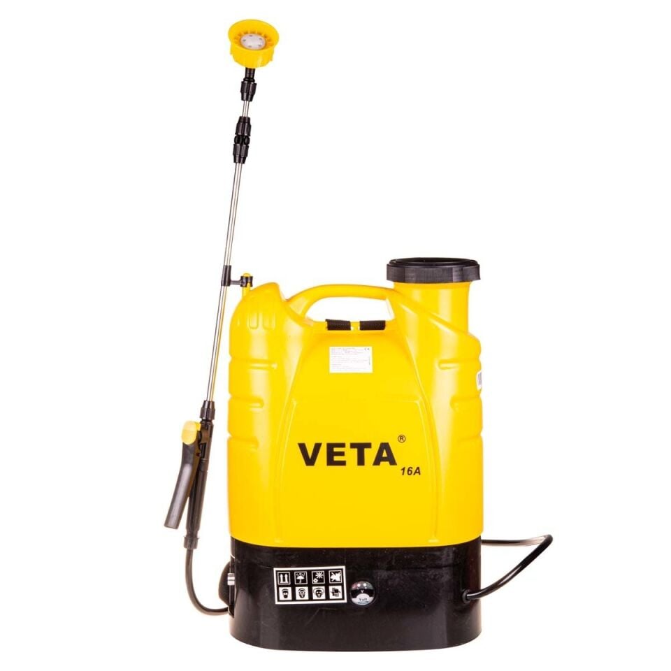 VETA 16A Akülü Kollu İlaçlama Pompası 16 Litre