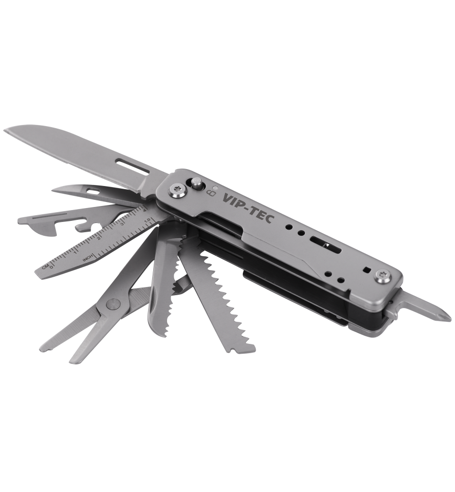 VIPTEC VT875194 13 Parça MultiFonksiyonel Çok Amaçlı Katlanır Cep Tipi Çakı