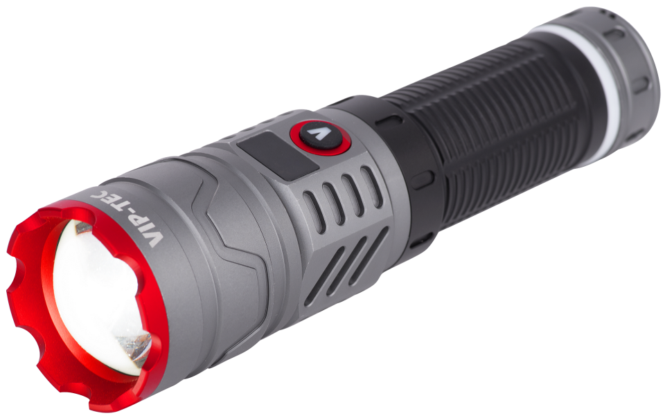 VIPTEC 7 Fonksiyonlu Şarjlı El Feneri (VT891202)