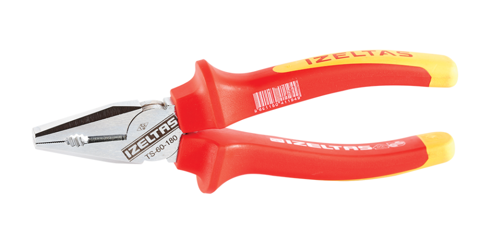 İZELTAŞ 1000 Volt İzoleli Pense 180 mm (3020 12 6180)