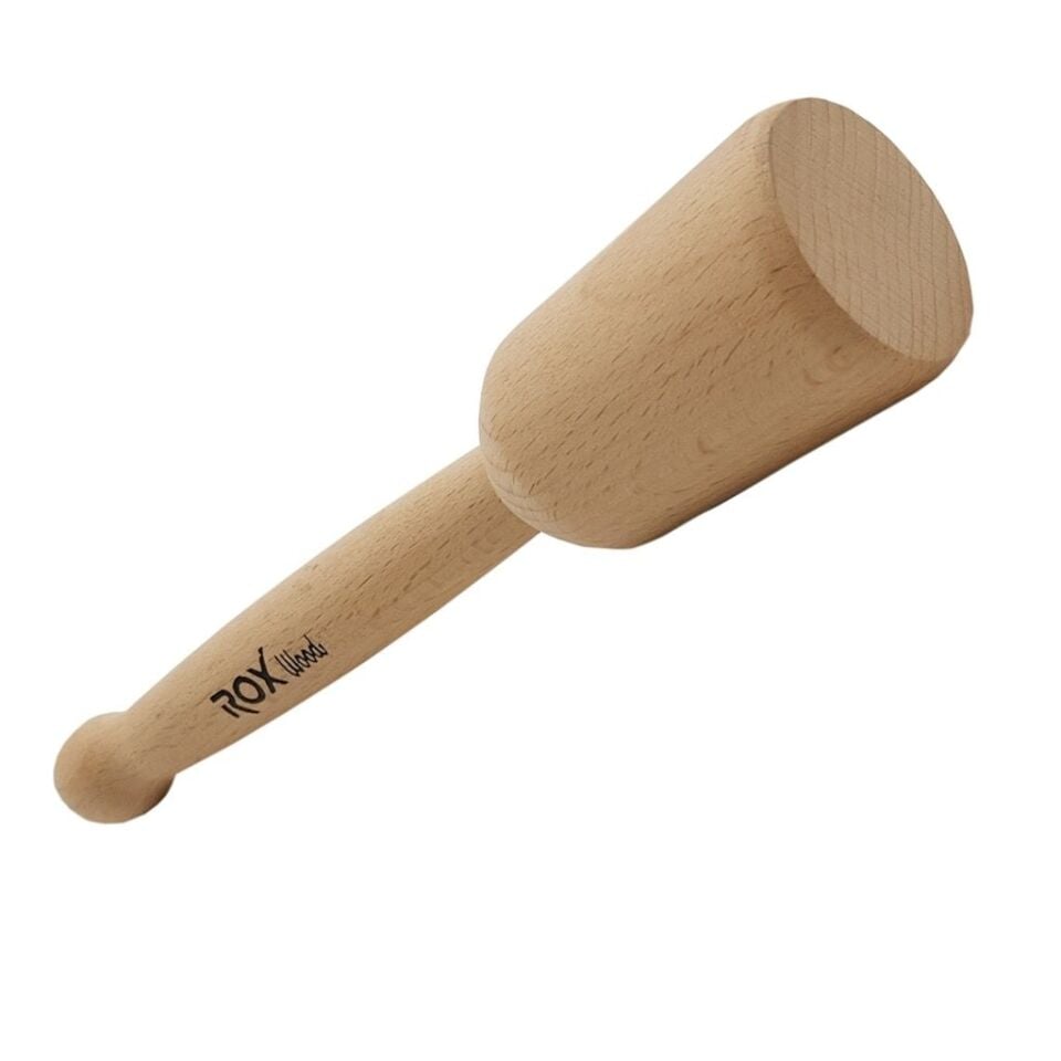 ROX Wood 23x4.5 Dikey Silindir Ahşap Tokmak 15399012-S