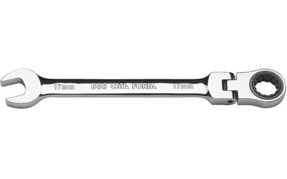 CETA-FORM B06 C-Gear Mafsallı Cırcır Anahtar 12 mm