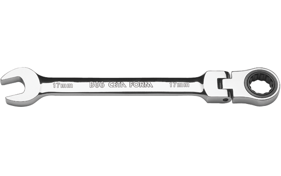 CETA-FORM B06 C-Gear Mafsallı Cırcır Anahtar 16 mm