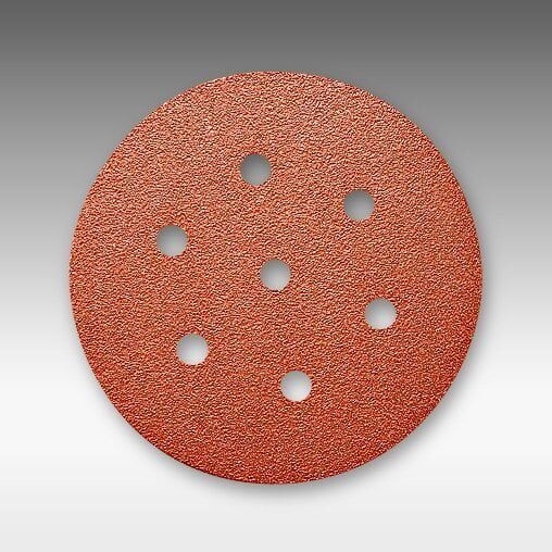 SİA 1919 SIAWOOD 150 mm 7 Delik Cırtlı Yuvarlak Zımpara (Kum Seçiniz)