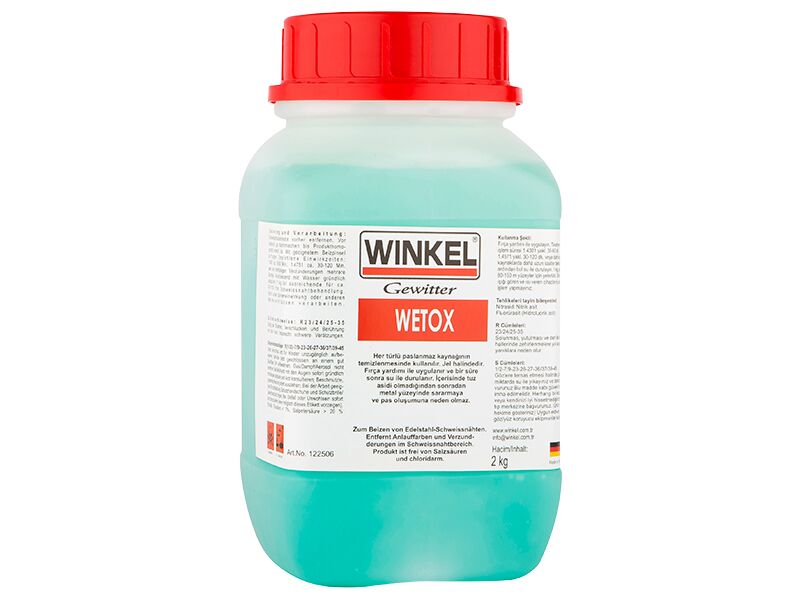 WINKEL Wetox Kaynak Temizleme Jeli 3 kg (140618-3)
